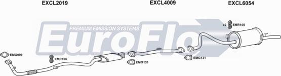 EuroFlo CLLAN18D 3001A - Система випуску ОГ autocars.com.ua