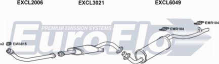 EuroFlo CLSHO23D 3001A - Система випуску ОГ autocars.com.ua