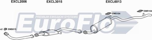 EuroFlo CLSHO23D 3001C - Система випуску ОГ autocars.com.ua