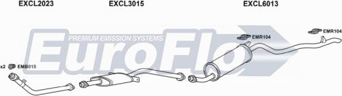 EuroFlo CLSHO26 3001D - Система випуску ОГ autocars.com.ua
