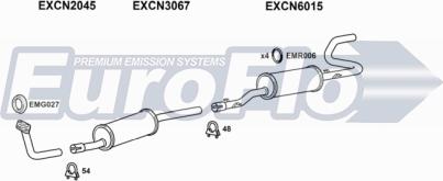 EuroFlo FTDUC20 9004 - Система випуску ОГ autocars.com.ua