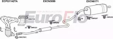 EuroFlo CNDS314 1001 - Система випуску ОГ autocars.com.ua