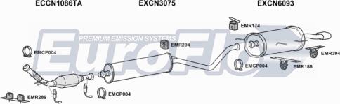 EuroFlo CNC420 4008A - Система випуску ОГ autocars.com.ua