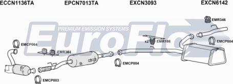 EuroFlo CNDIS20D 6015A - Система випуску ОГ autocars.com.ua