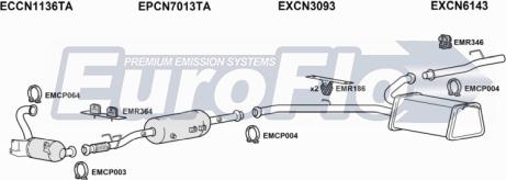 EuroFlo CNDIS20D 6015B - Система випуску ОГ autocars.com.ua