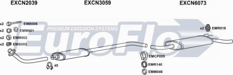 EuroFlo CNVIS11 1001 - Система випуску ОГ autocars.com.ua