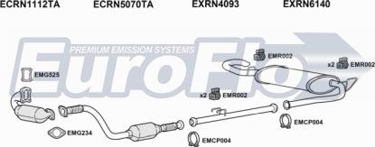 EuroFlo VLMOV25D 7018B03 - Система випуску ОГ autocars.com.ua