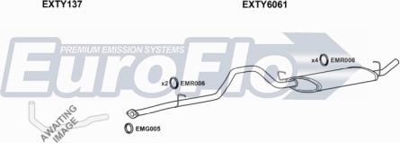 EuroFlo TYCOR16 4001B - Система випуску ОГ autocars.com.ua