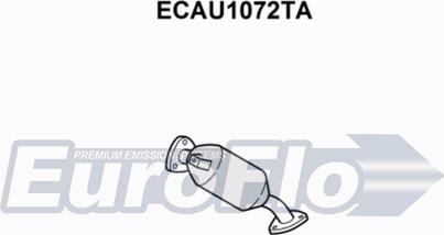 EuroFlo ECAU1072TA - Каталізатор autocars.com.ua