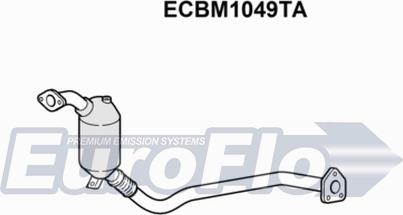 EuroFlo ECBM1049TA - Каталізатор autocars.com.ua