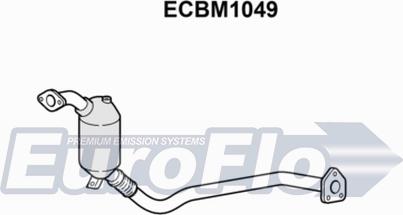 EuroFlo ECBM1049 - Каталізатор autocars.com.ua