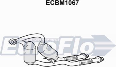 EuroFlo ECBM1067 - Каталізатор autocars.com.ua