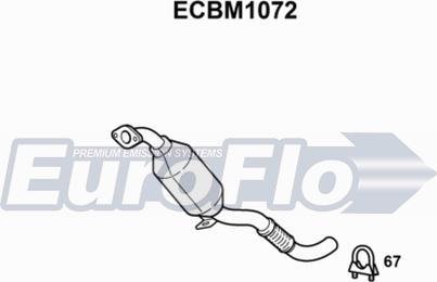 EuroFlo ECBM1072 - Катализатор autodnr.net