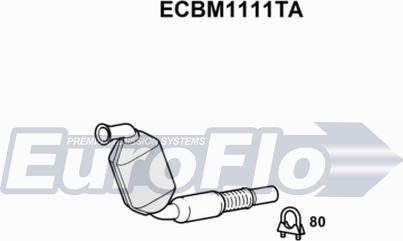 EuroFlo ECBM1111TA - Каталізатор autocars.com.ua