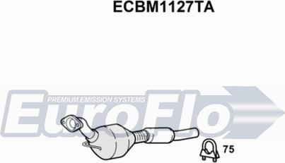 EuroFlo ECBM1127TA - Каталізатор autocars.com.ua