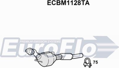 EuroFlo ECBM1128TA - Каталізатор autocars.com.ua