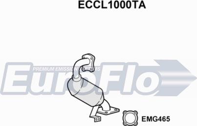 EuroFlo ECCL1000TA - Катализатор autodnr.net