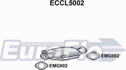 EuroFlo ECCL5002 - Каталізатор autocars.com.ua
