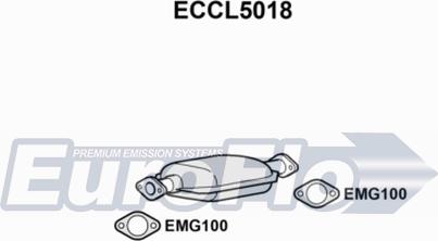 EuroFlo ECCL5018 - Каталізатор autocars.com.ua