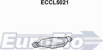 EuroFlo ECCL5021 - Каталізатор autocars.com.ua
