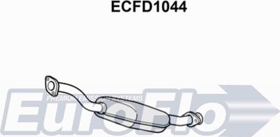 EuroFlo ECFD1044 - Каталізатор autocars.com.ua