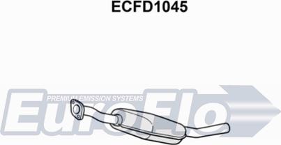 EuroFlo ECFD1045 - Каталізатор autocars.com.ua