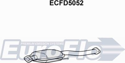 EuroFlo ECFD5052 - Каталізатор autocars.com.ua