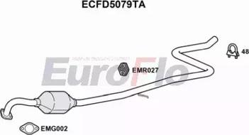 EuroFlo ECFD5079TA - Каталізатор autocars.com.ua