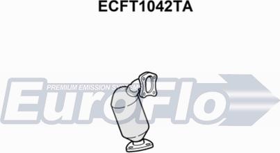 EuroFlo ECFT1042TA - Каталізатор autocars.com.ua