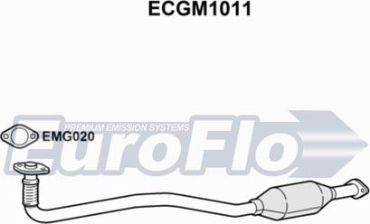 EuroFlo ECGM1011 - Каталізатор autocars.com.ua