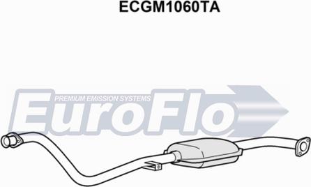 EuroFlo ECGM1060TA - Каталізатор autocars.com.ua