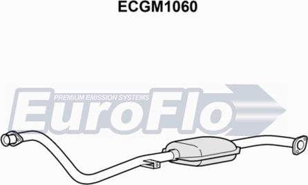 EuroFlo ECGM1060 - Каталізатор autocars.com.ua