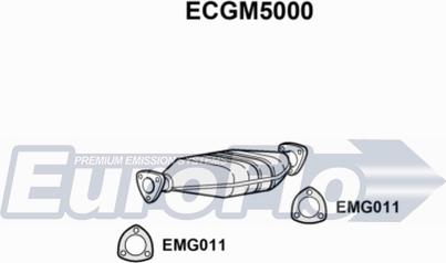 EuroFlo ECGM5000 - Каталізатор autocars.com.ua