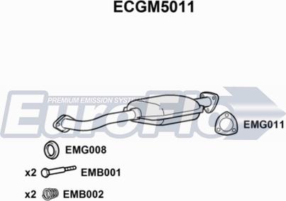 EuroFlo ECGM5011 - Катализатор autodnr.net