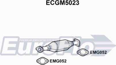 EuroFlo ECGM5023 - Каталізатор autocars.com.ua
