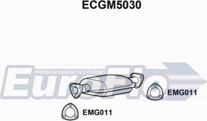 EuroFlo ECGM5030 - Каталізатор autocars.com.ua