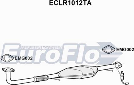 EuroFlo ECLR1012TA - Катализатор autodnr.net