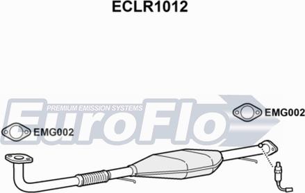 EuroFlo ECLR1012 - Катализатор autodnr.net
