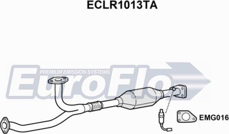 EuroFlo ECLR1013TA - Каталізатор autocars.com.ua