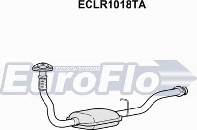 EuroFlo ECLR1018TA - Каталізатор autocars.com.ua