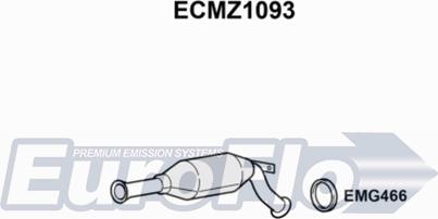 EuroFlo ECMZ1093 - Каталізатор autocars.com.ua