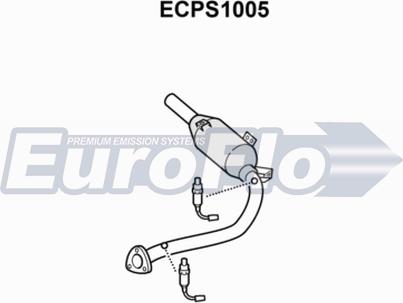 EuroFlo ECPS1005 - Каталізатор autocars.com.ua