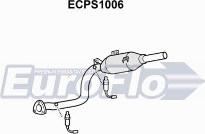 EuroFlo ECPS1006 - Каталізатор autocars.com.ua