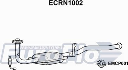 EuroFlo ECRN1002 - Каталізатор autocars.com.ua