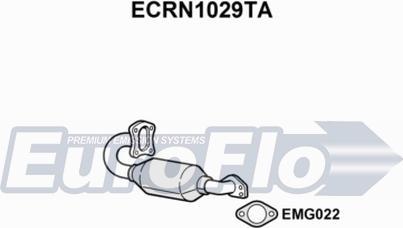 EuroFlo ECRN1029TA - Каталізатор autocars.com.ua