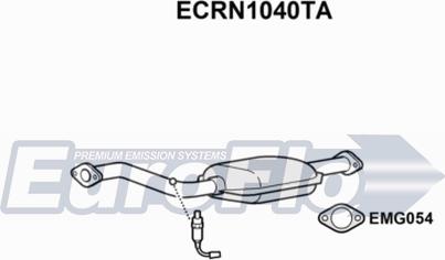 EuroFlo ECRN1040TA - Каталізатор autocars.com.ua