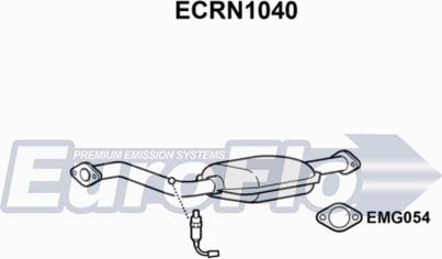 EuroFlo ECRN1040 - Каталізатор autocars.com.ua