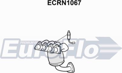 EuroFlo ECRN1067 - Каталізатор autocars.com.ua