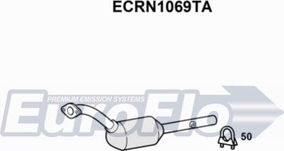 EuroFlo ECRN1069TA - Каталізатор autocars.com.ua