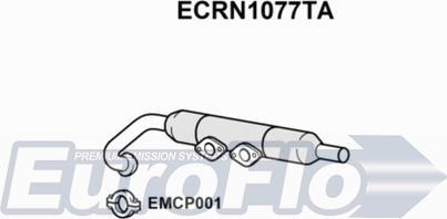 EuroFlo ECRN1077TA - Каталізатор autocars.com.ua